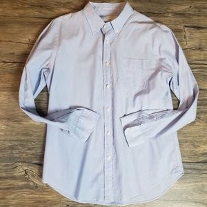 Club Monaco blue oxford, slim fit, large